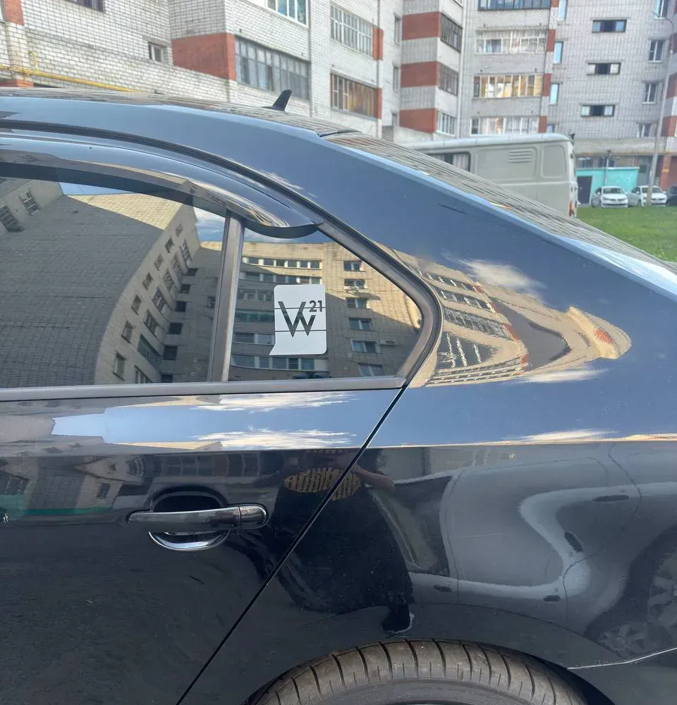 Наклейка vagclub21 серая